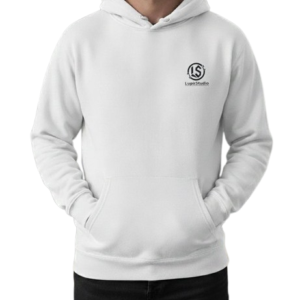 LupixStudio Classic White Hoodie