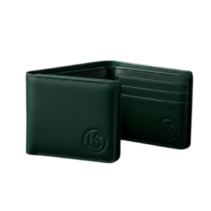Premium Leather Wallet – Classic & Minimal Design (Green)