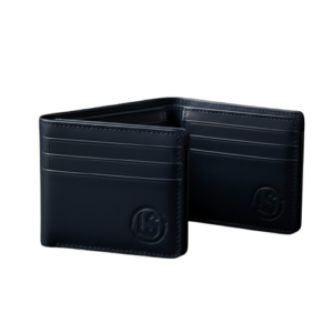 Premium Leather Wallet – Classic & Minimal Design (Blue)