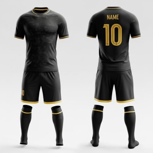 Pro-Elite Stealth Match Kit (Black & Gold Edition)